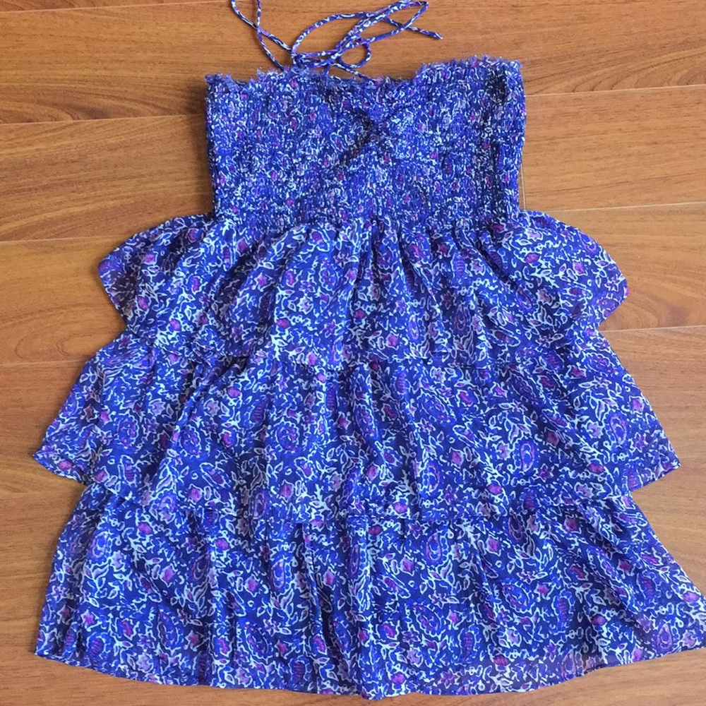 AEO Tiered Halter Neck Dress